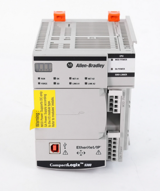 Allen Bradley 5069-L306ER /A CompactLogix 5380 0.6MB Controller 5069L306ER