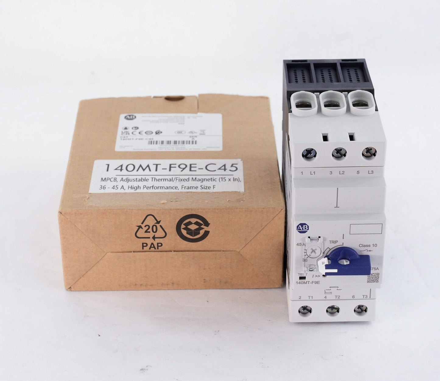 Allen Bradley 140MT-F9E-C45 /A Motor Protection Circuit Breaker - Open Box