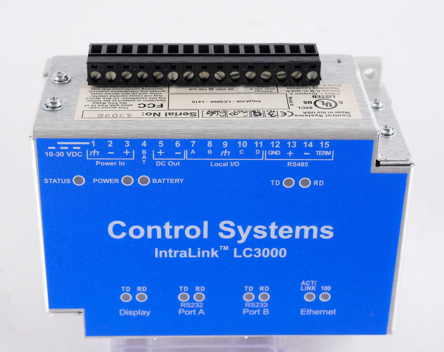 IntraLink LC3000-1410 LC3000 1410 Communication Interface Module LC30001410