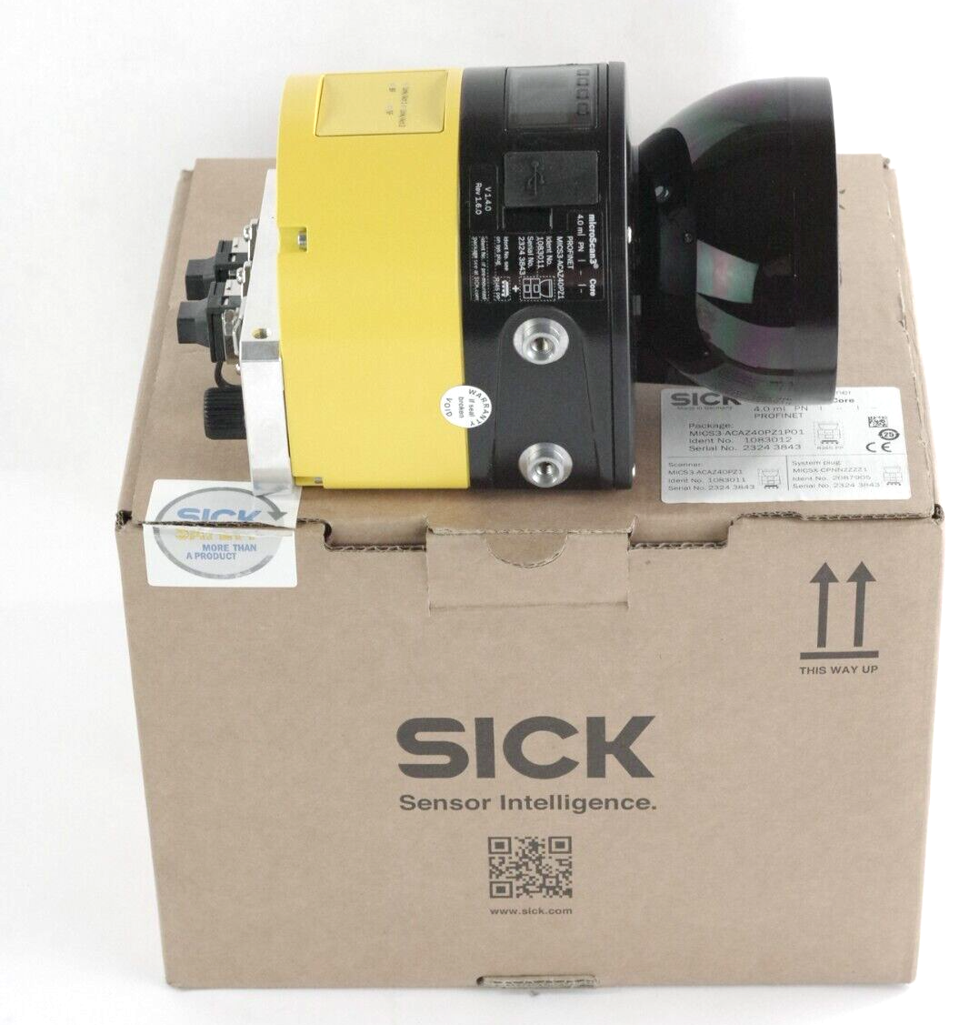 Sick MICS3-ACAZ40PZ1P01 1083012 Safe Laser Scanner / MICS3-ACAZ40PZ1