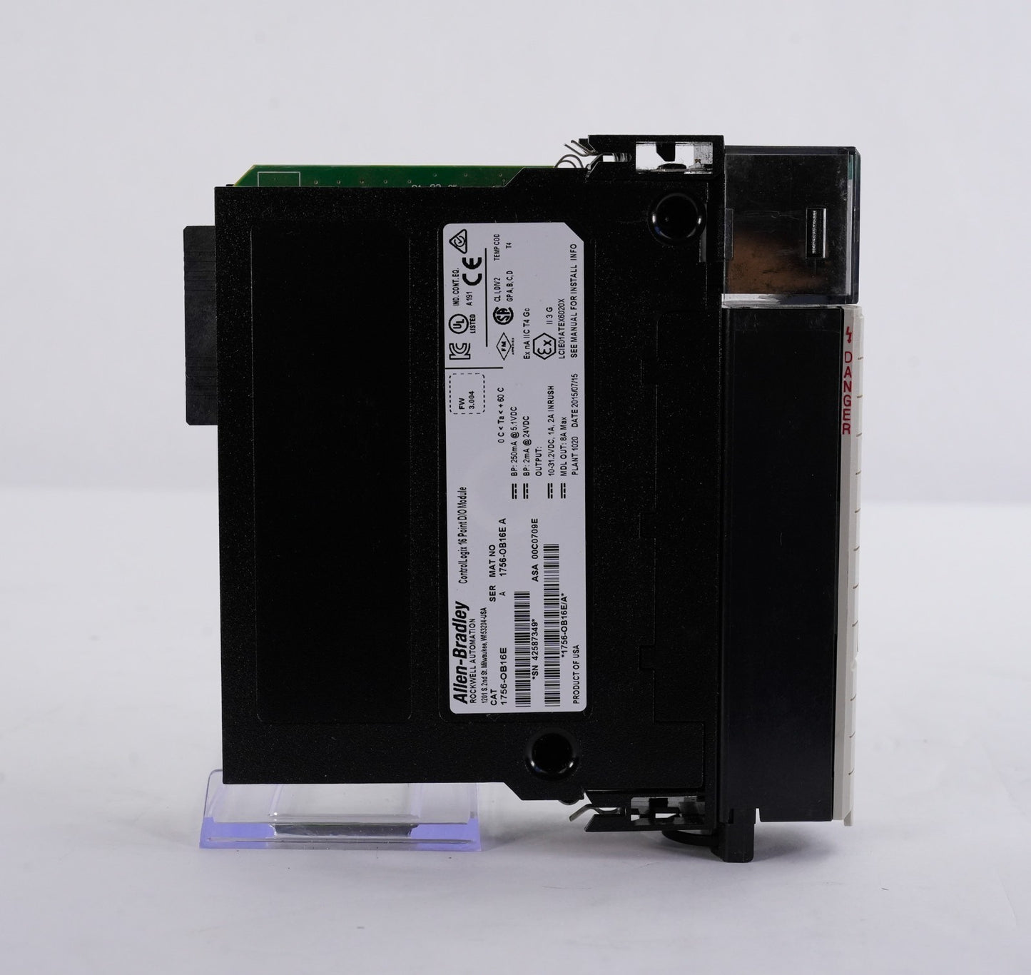 Allen Bradley 1756-OB16E /A ControlLogix 16 Point DC Output Module 1756OB16E