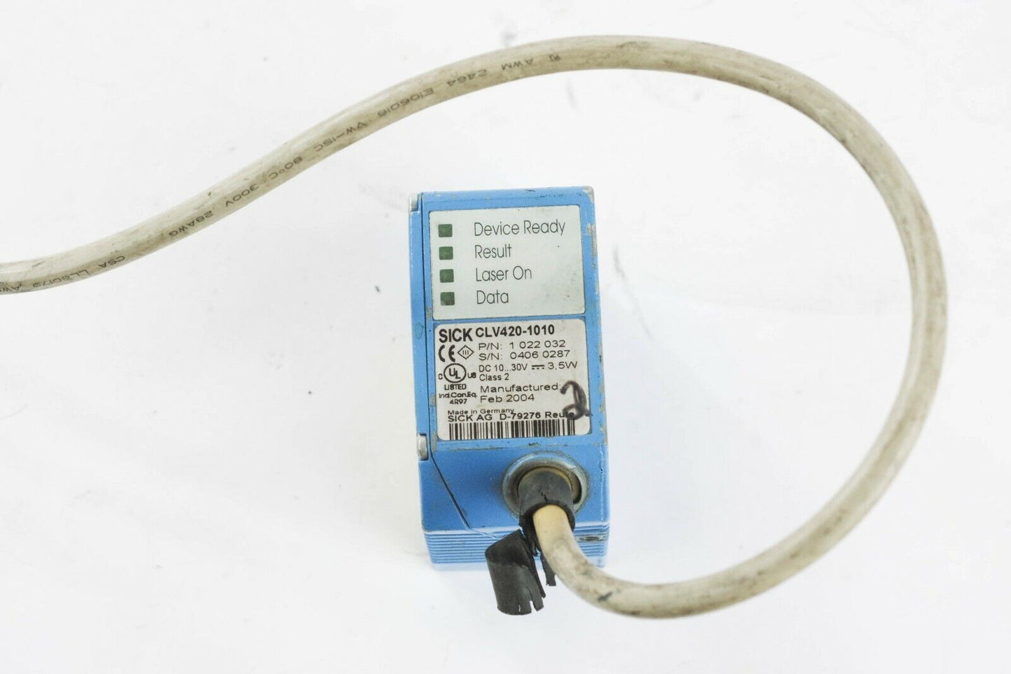 SICK CLV420-1010 BARCODE SENSOR 1022032