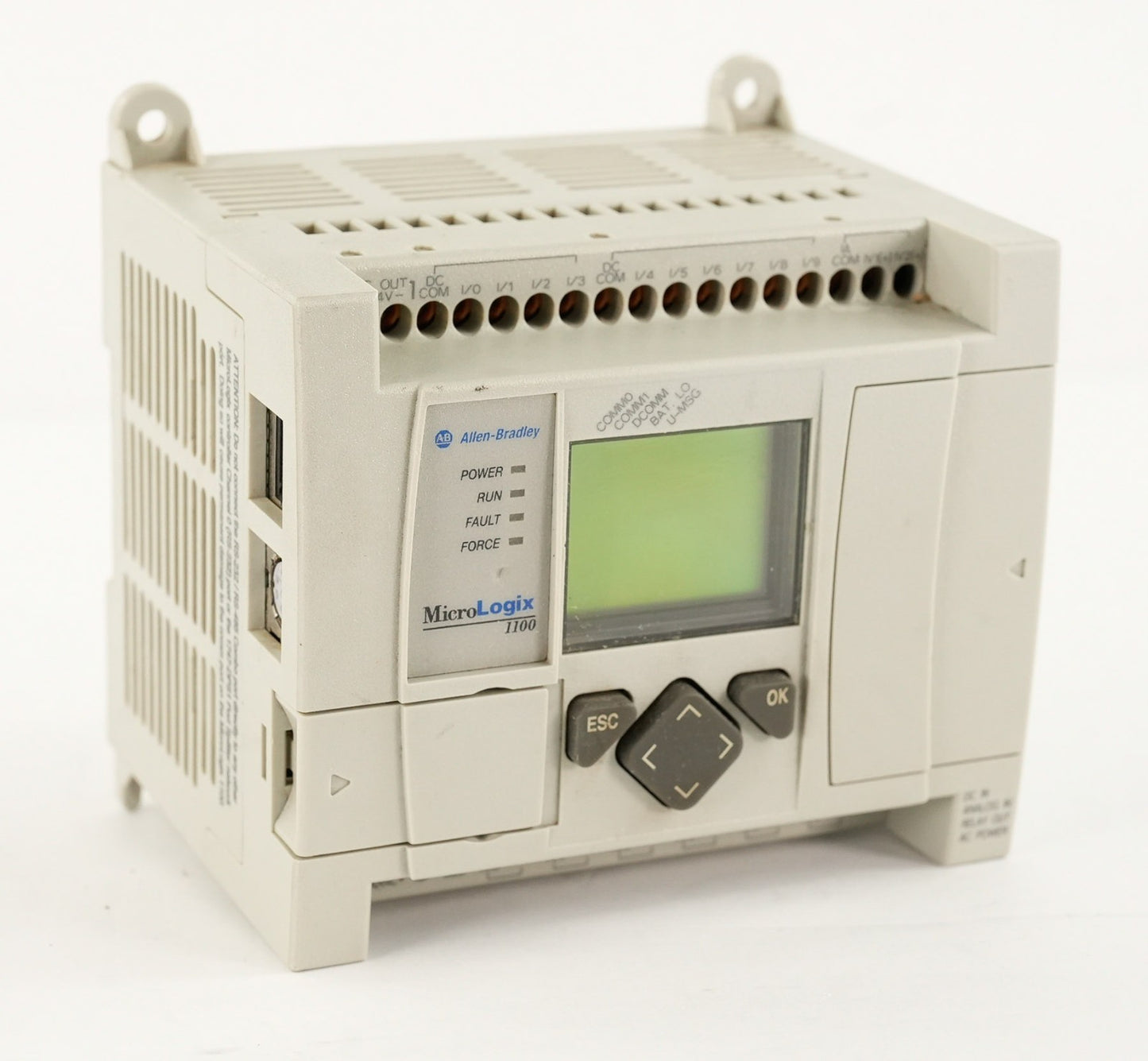 Allen Bradley 1763-L16BWA /A Rev C MicroLogix 1100 PLC Controller 1763L16BWA
