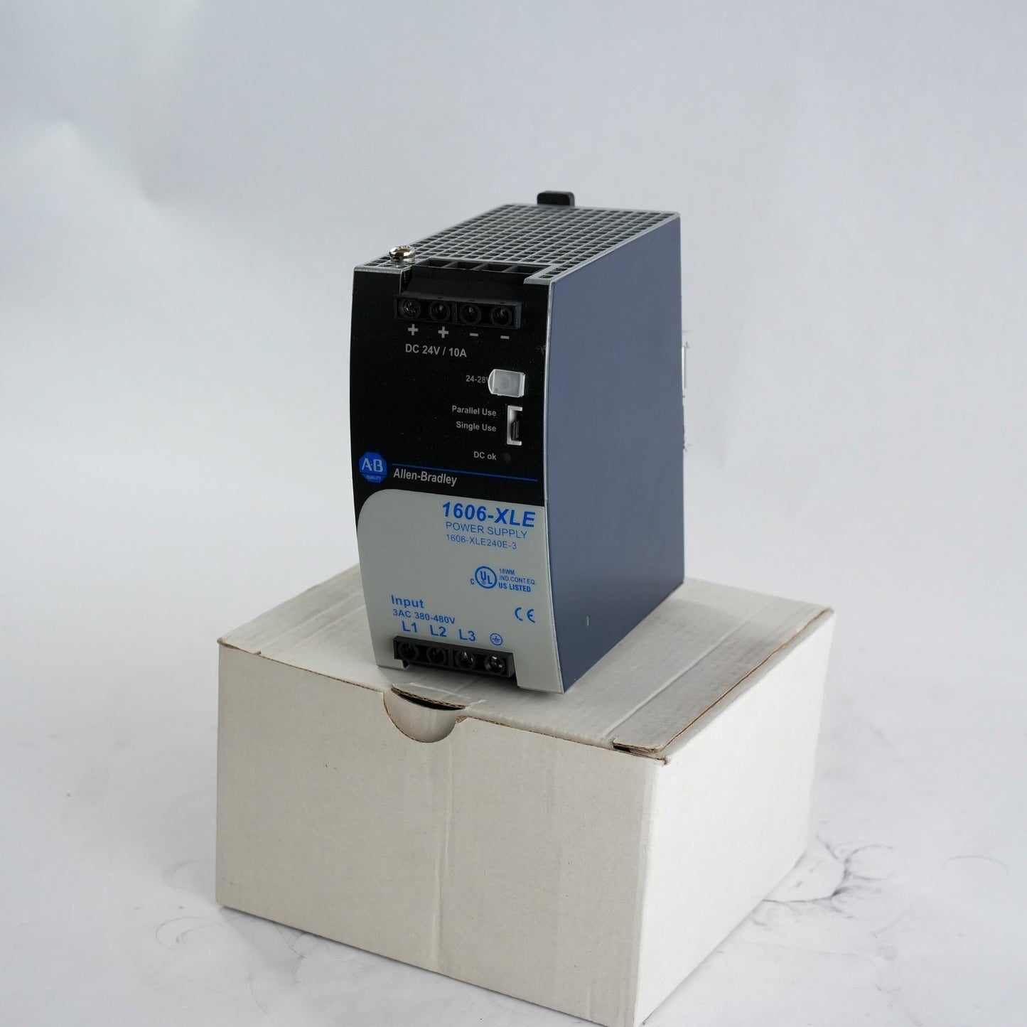 Allen Bradley 1606-XLE240E-3 Ser A Power Supply 3-Phase 24V 10A - Open Box