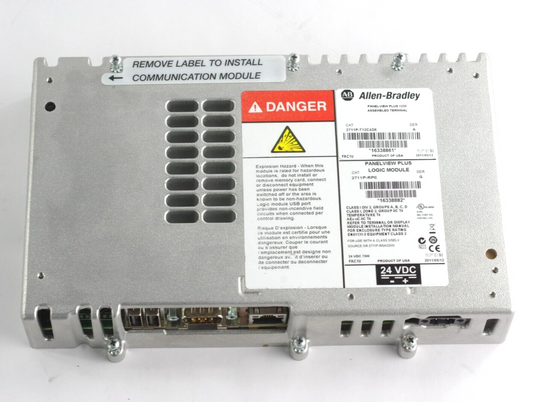 Allen Bradley 2711P-RP6 Ser G PanelView Plus Logic Module 2711PRP6A