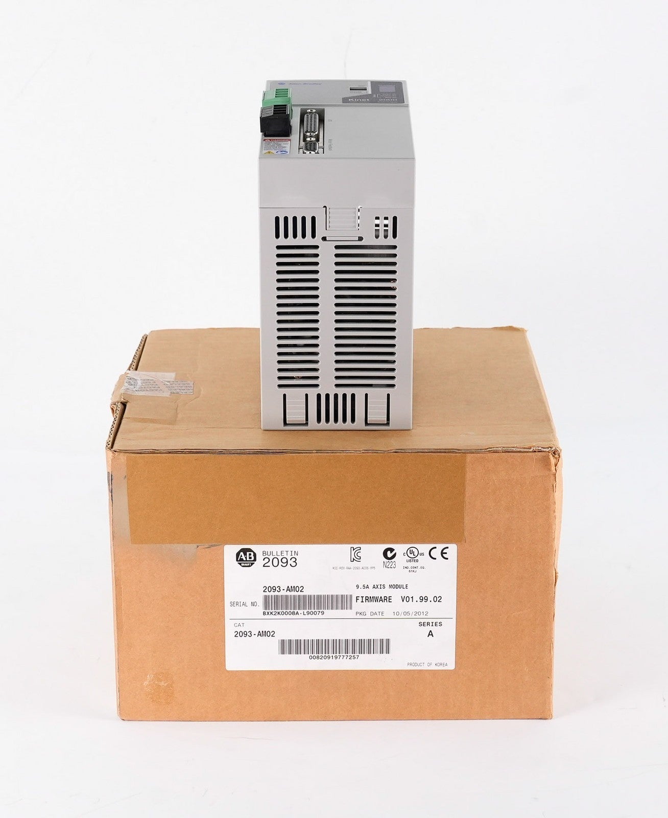 Allen Bradley 2093-AM02 /A Kinetix 2000 Bulletion 2093 Axis Module - Open Box