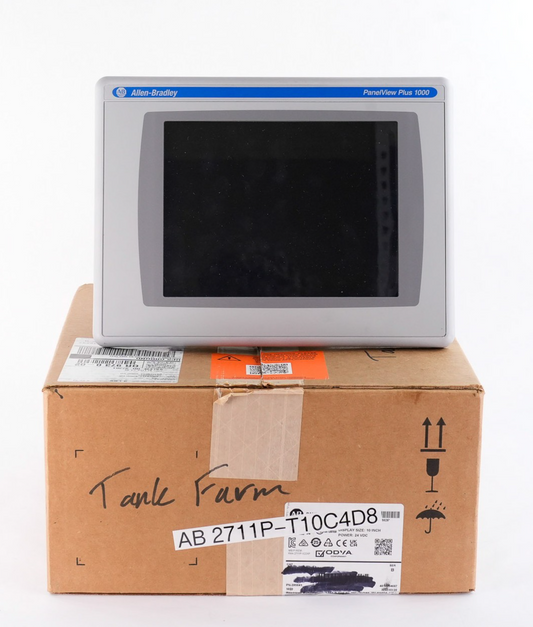 Allen Bradley 2711P-T10C4D8 /A PanelView Plus 1000 Display + RP8D/B Refurbished
