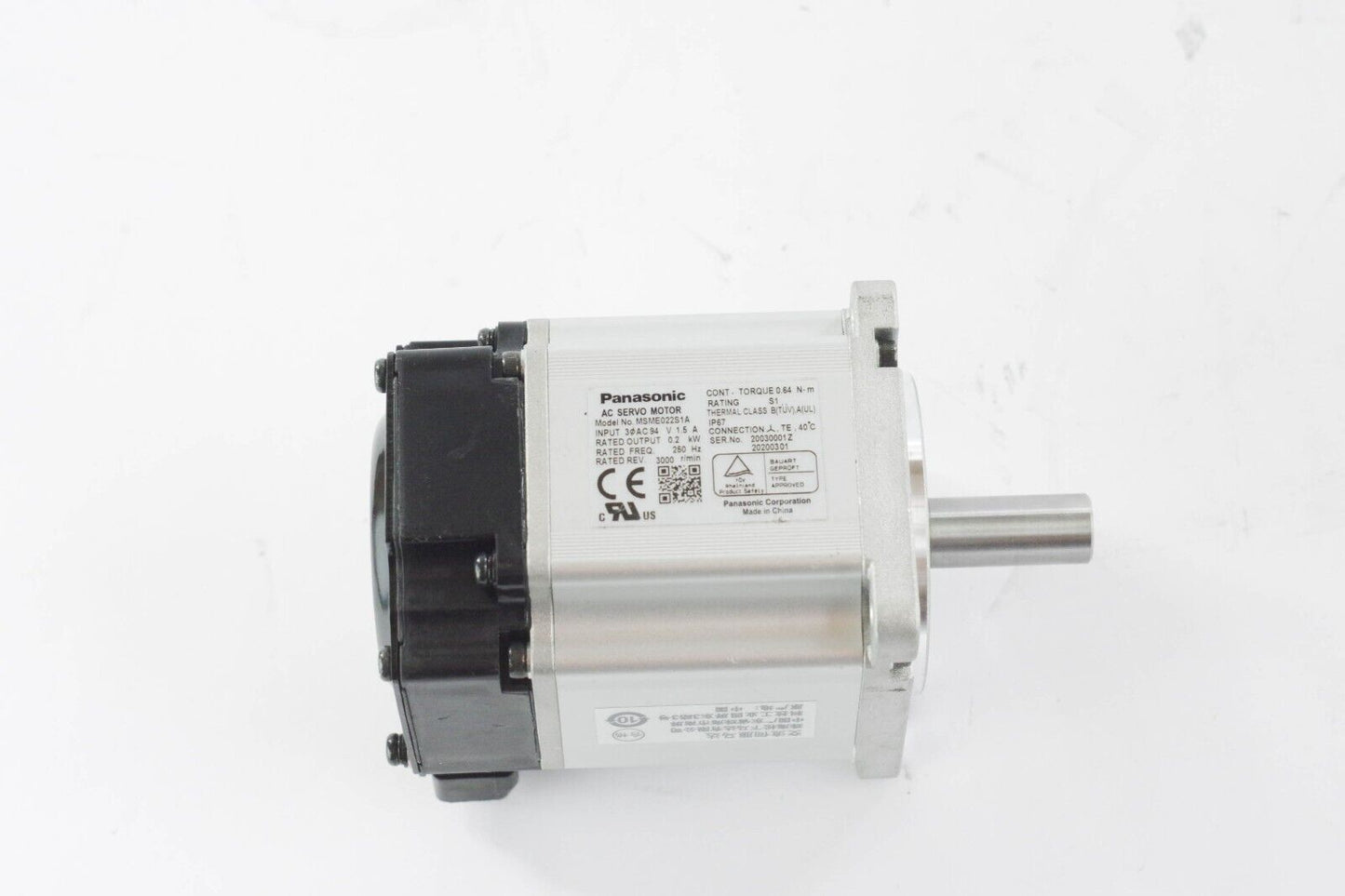 Panasonic  MSME022S1A AC Servo Motor - New Without Box