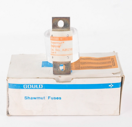 Gould Shawmut A25Z100 Amptrap Fuse Type 4 - Open Box
