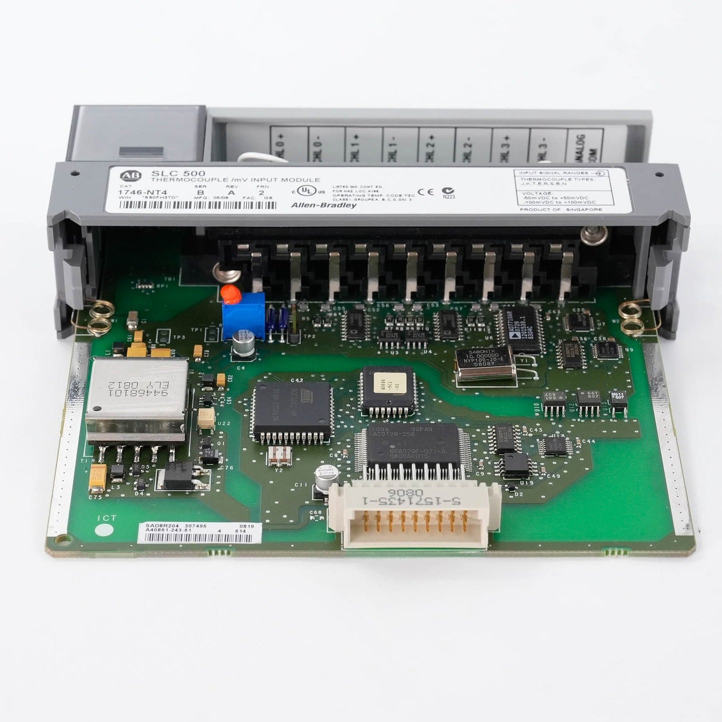Allen Bradley 1746-NT4 Ser B SLC 500 Thermocouple Input Module 4 Channel 1746NT4
