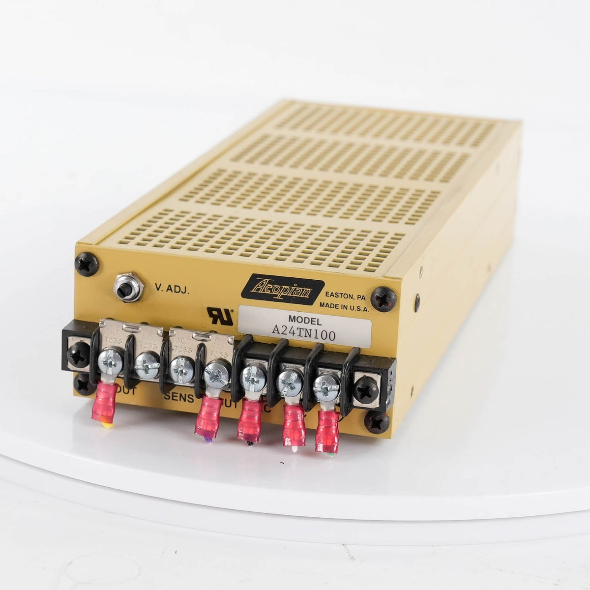 Acopian A20NT100 Narrow Profile Power Supply 20V 1A 100-132VAC In A20NT100