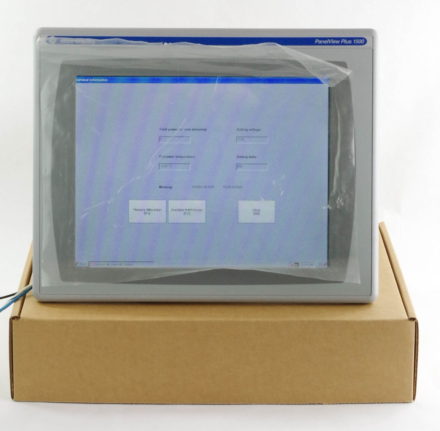 Allen Bradley 2711P-T15C4D8 /A Assembled Terminal Panelview Plus 1500