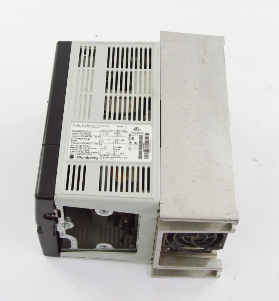 Allen Bradley 20AD3P4A0AYNNNC0 Ser A PowerFlex 70 3-Phase - For Parts or Repair