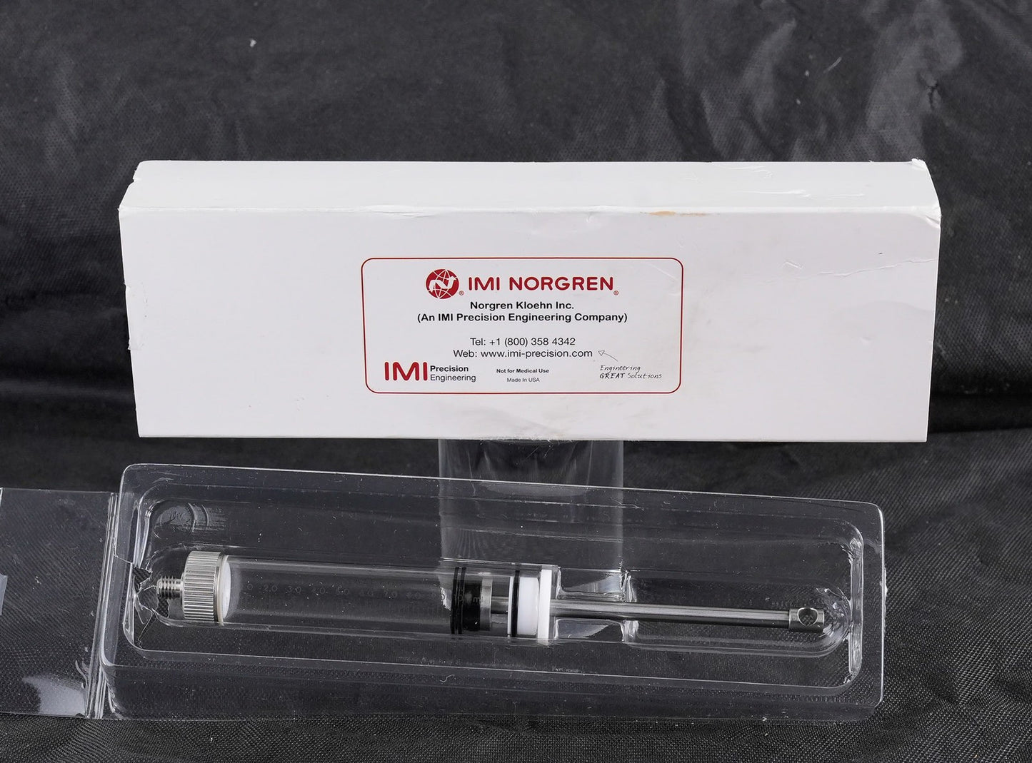 IMI Norgren Kloehn Series 4000 Syringe - Open Box