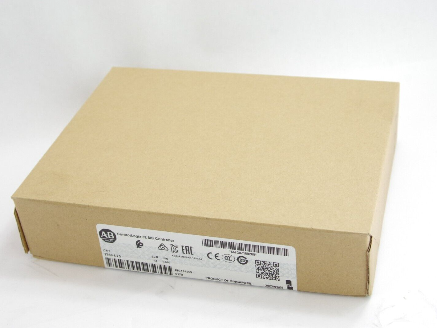 2023 Allen Bradley 1756-L75 /B Processor 32MB - New Surplus (sealed)