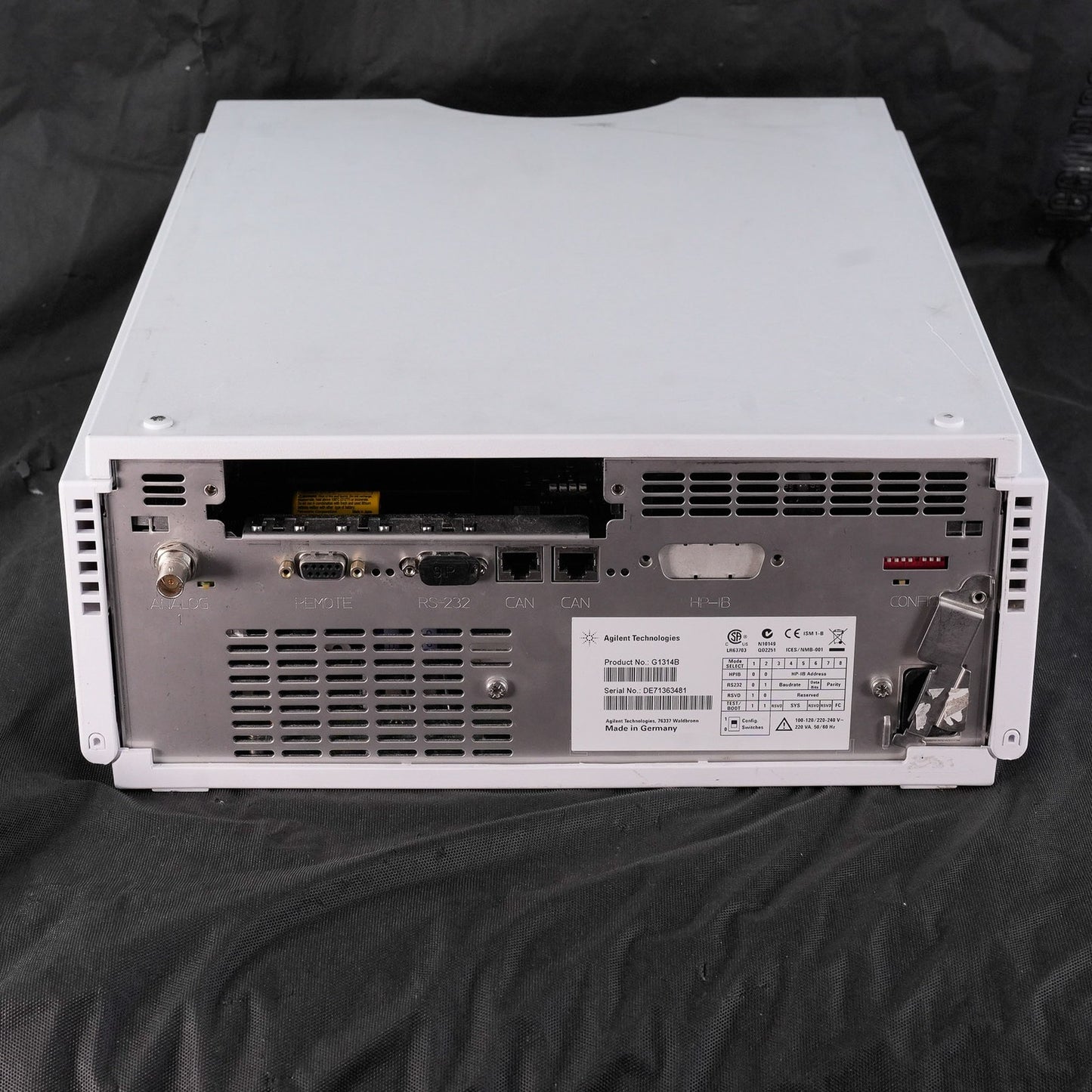 Agilent G1314B 1200 Series VWD Variable Wavelength Detector Untested