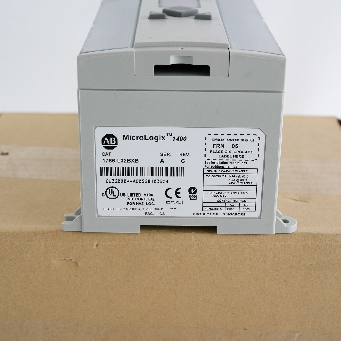 Allen Bradley 1766-L32BXB Ser A Rev C MicroLogix 1400 Processor - Open Box