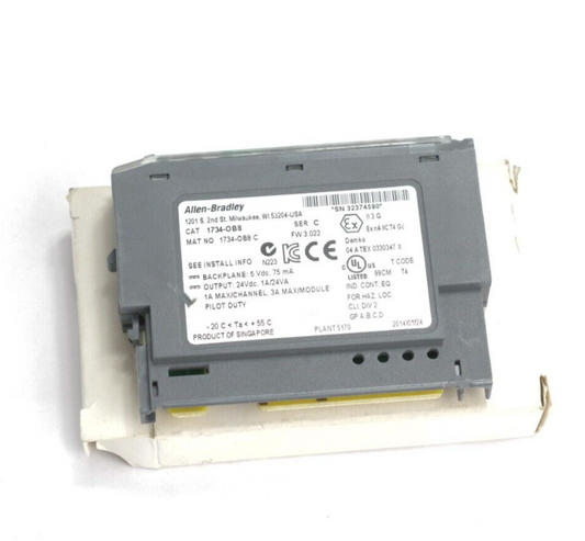 Allen Bradley 1734-OB8 Ser C Point I/O 8 Point Digital Output Module