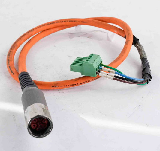 Allen Bradley 2090-CPWM7DF-14AA05 /A Servo Power Cable 33" 2090CPWM7DF14AA05