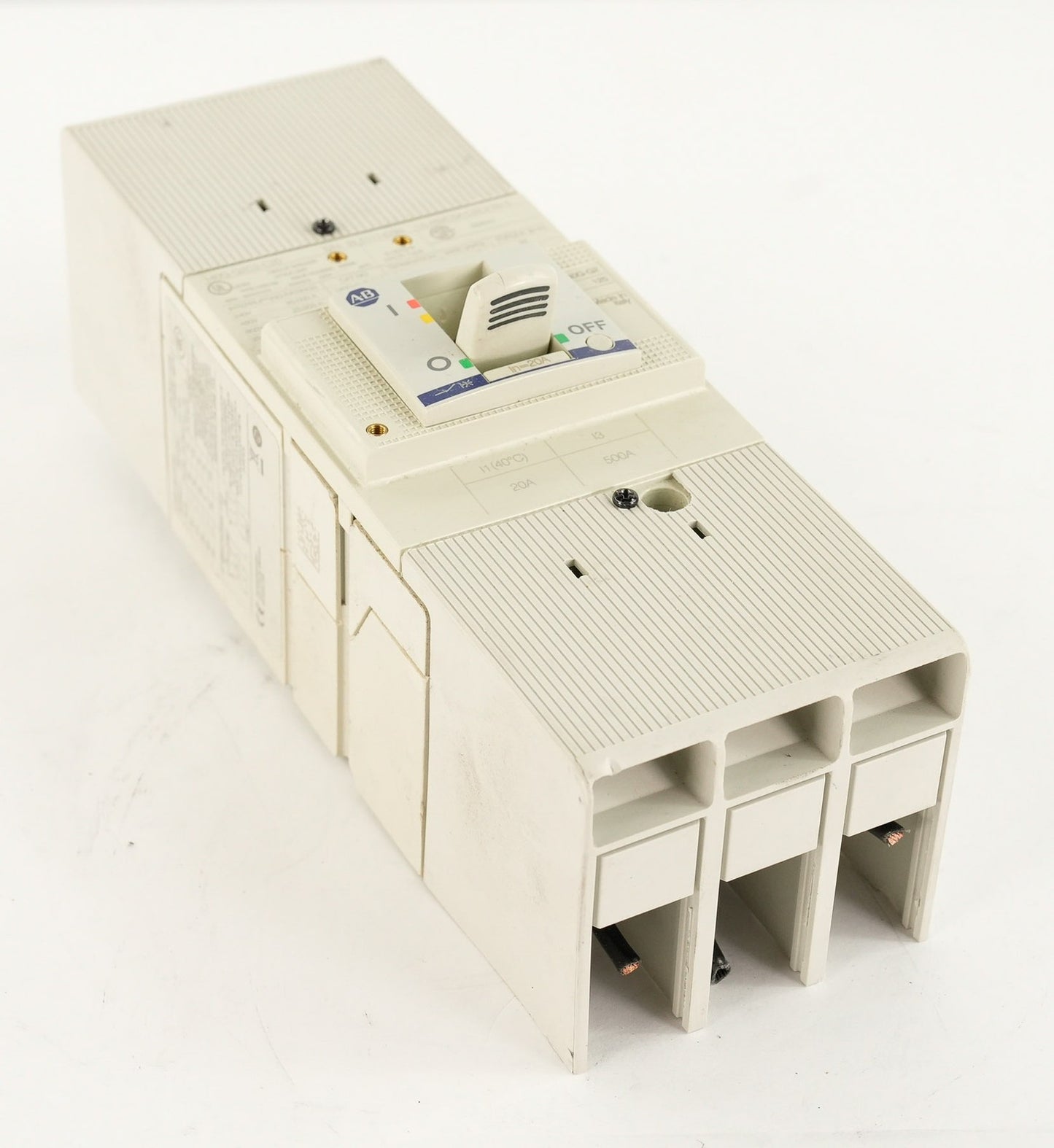 Allen Bradley 140G-G2C3-C20 Circuit Breaker 20A 3-Pole 140GG2C3C20