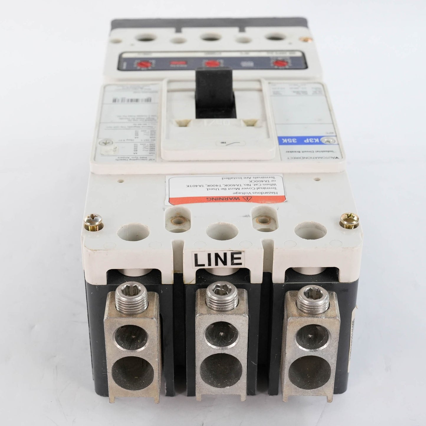 AutomationDirect K3P 35K 350A 3-Pole Industrial Circuit Breaker w/ KT3350T Trip
