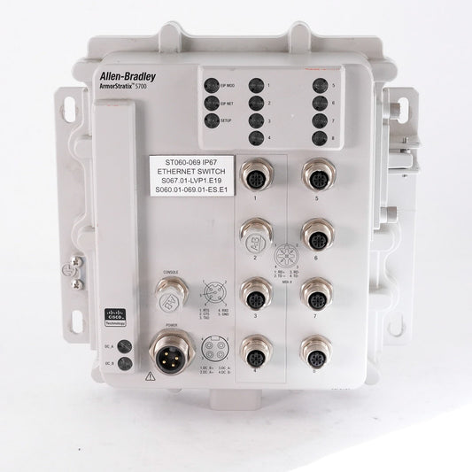 Allen Bradley 1783-ZMS8TA /A ArmorStratix Ethernet Managed Switch 1783ZMS8TA