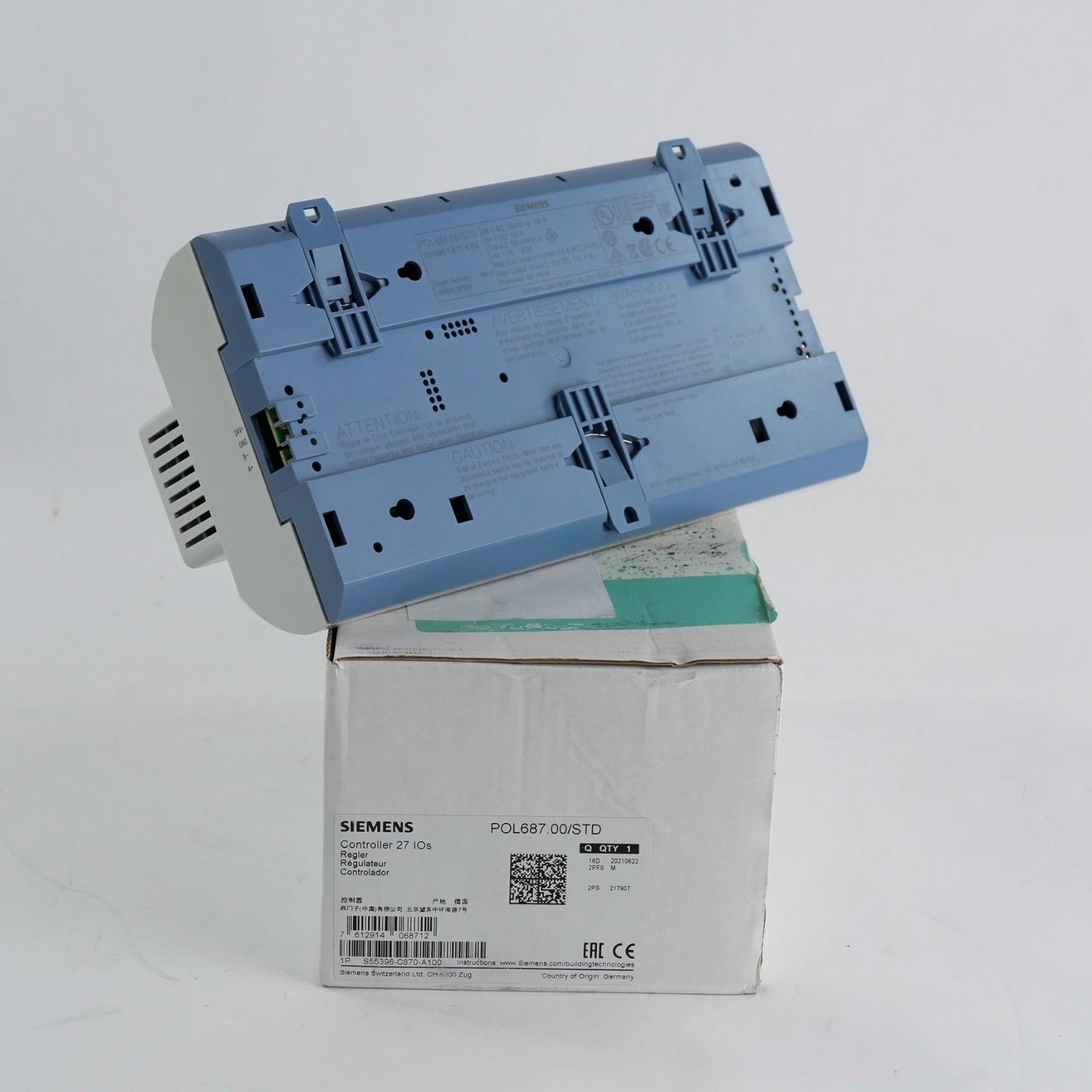 Siemens S55396-C870-A100 Climatix Controller POL687.00/STD
