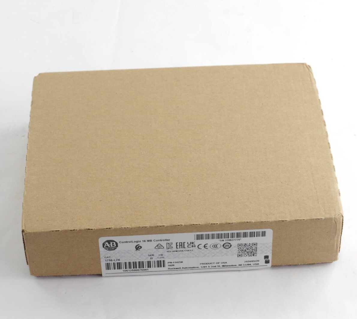 Allen Bradley 1756-L74 /B ControlLogix 5574 16MB Controller - Open Box