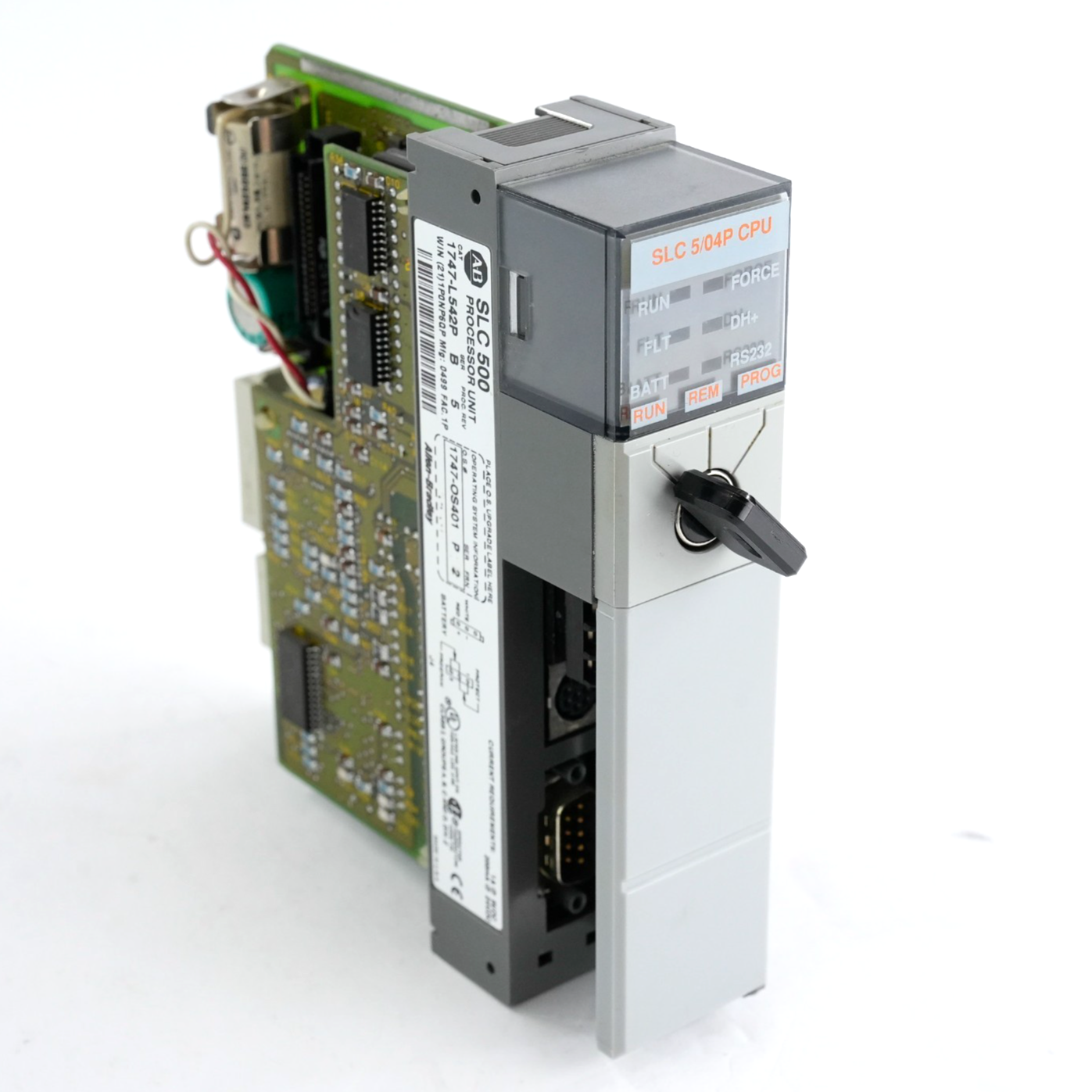 Allen Bradley 1747-L542P /B SLC 500 CPU Processor Unit w/ 1747-OS401 /P