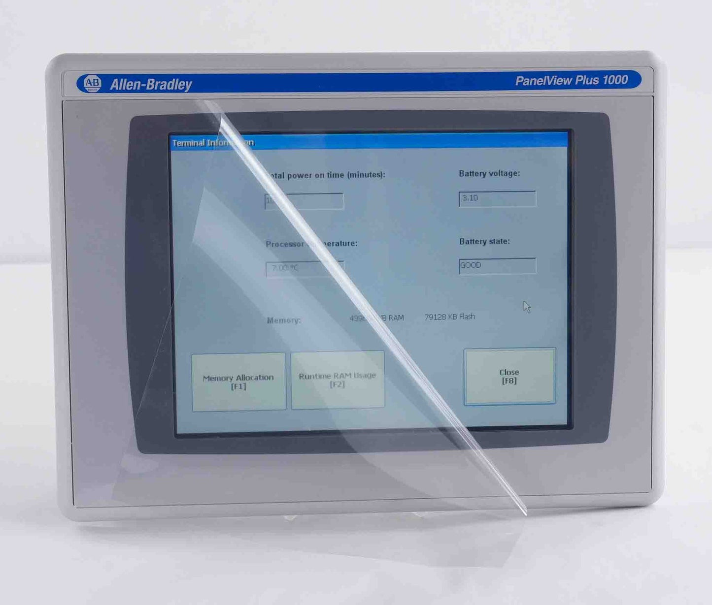 Allen Bradley 2711P-T10C4D9 /A PanelView Plus 1000 Color Touch + RP9D /B Logic