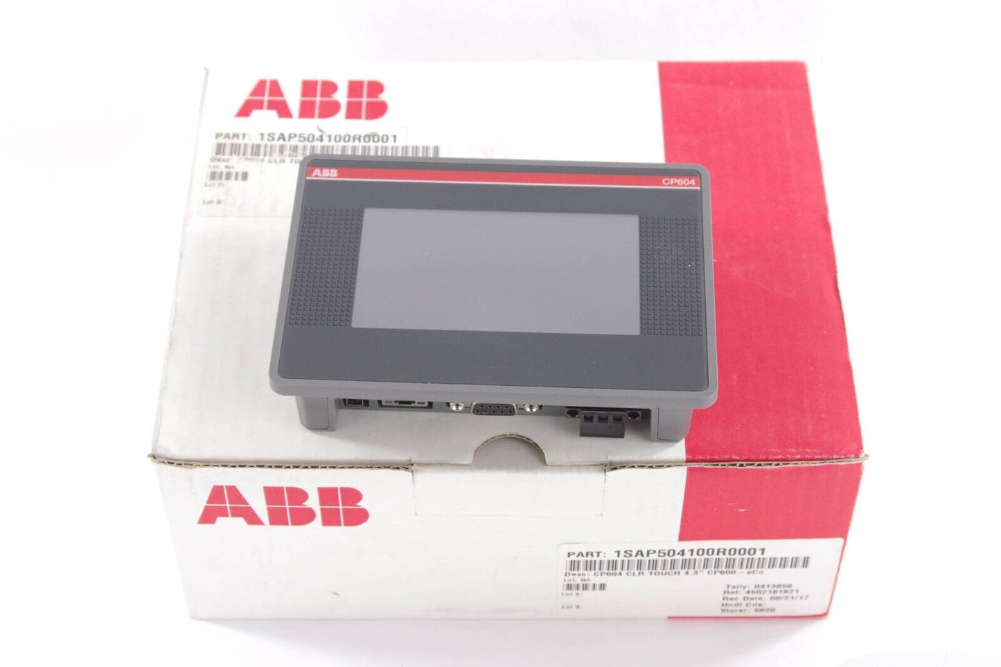 ABB CP604 1SAP504100R0001 Touch Screen Panel