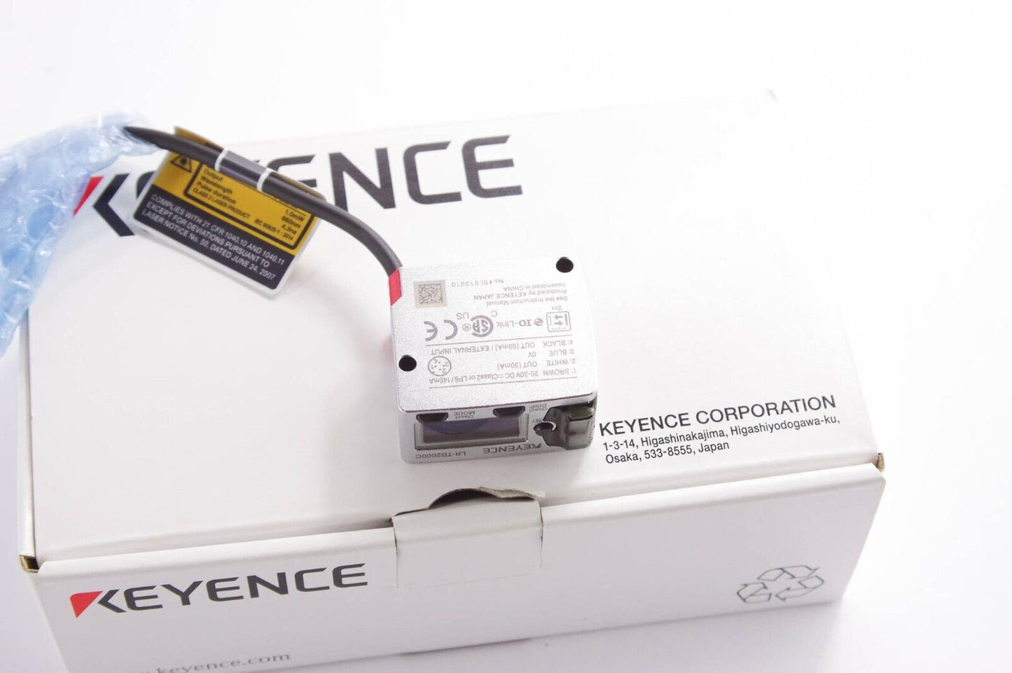 Keyence LR-TB2000C / LRTB2000C All Purpose Detection Distance Laser Sensor