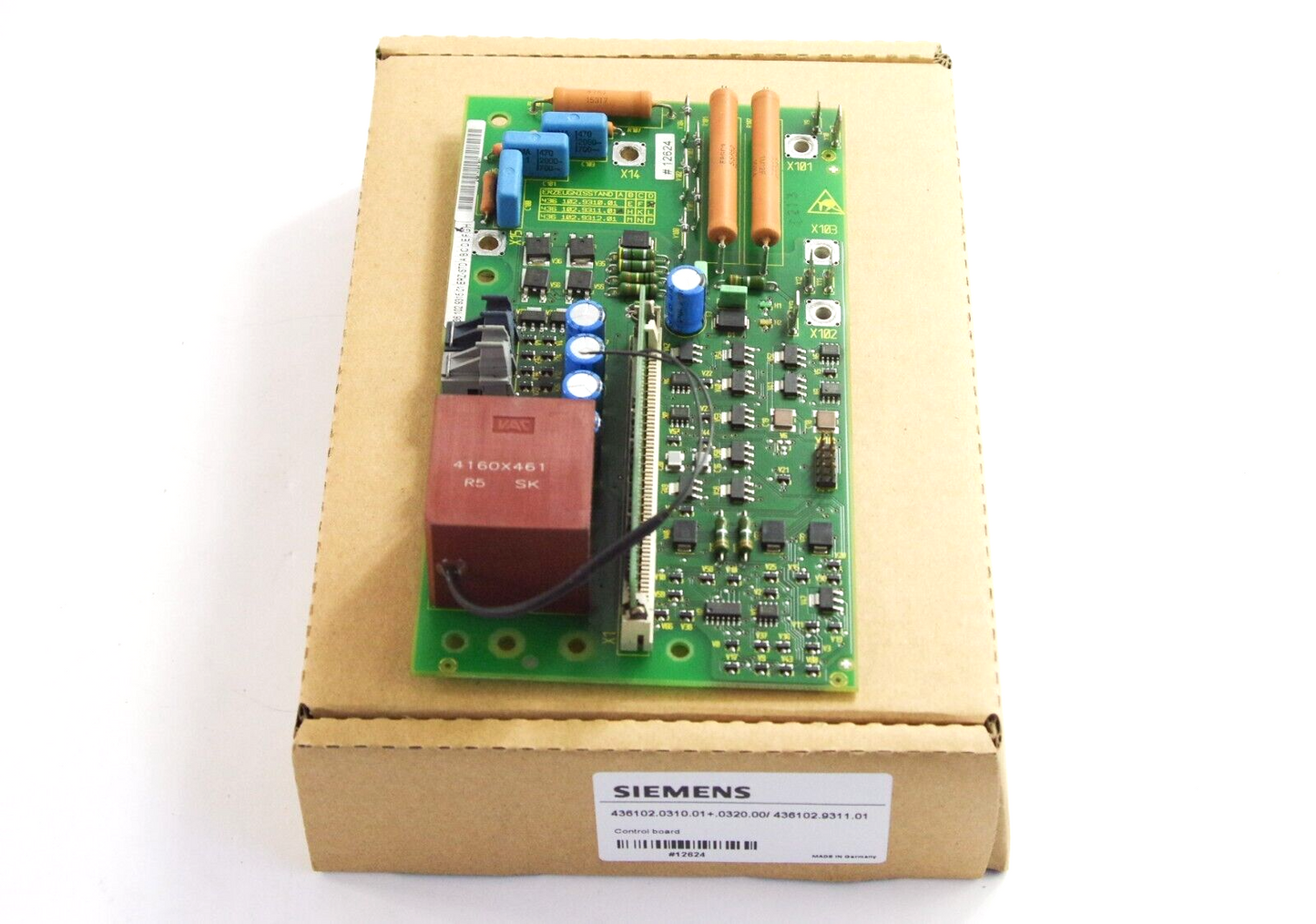 SIEMENS 436 102.0310.01 G 436 102.9311.01 6SY8102 MV IGBT Board 436 102 9311 01