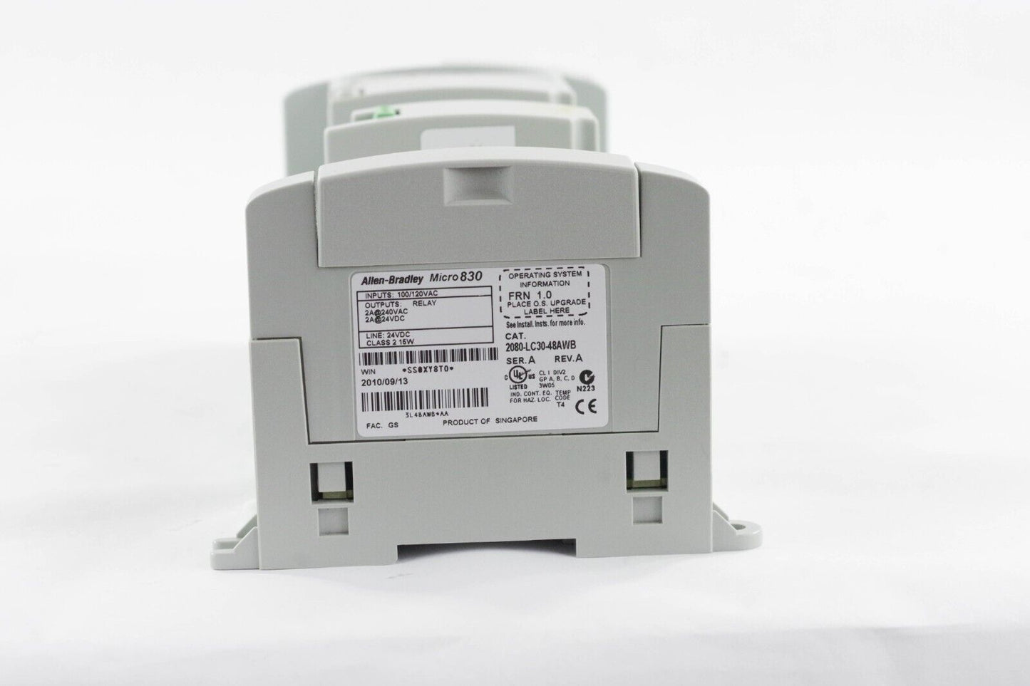 Allen Bradley 2080-LC30-48AWB Ser A Micro830 Controller