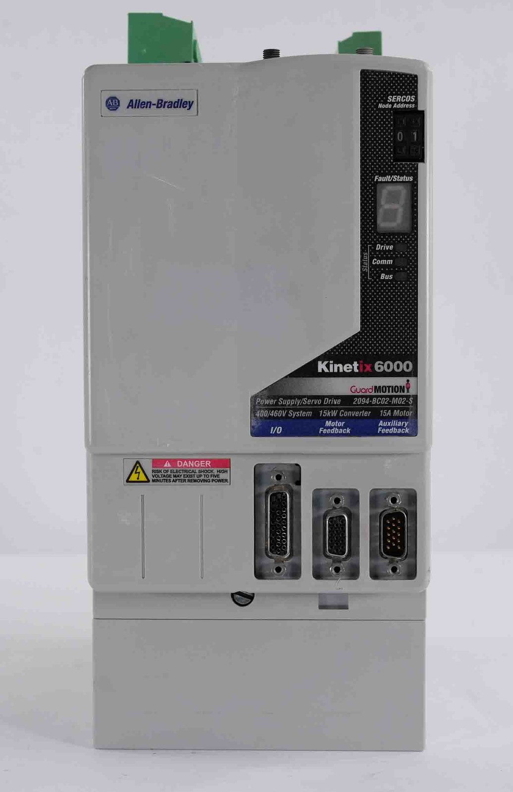 Allen Bradley 2094-BC02-M02-S /B Kinetix 6000 Integrated Axis Module 15kW 15A