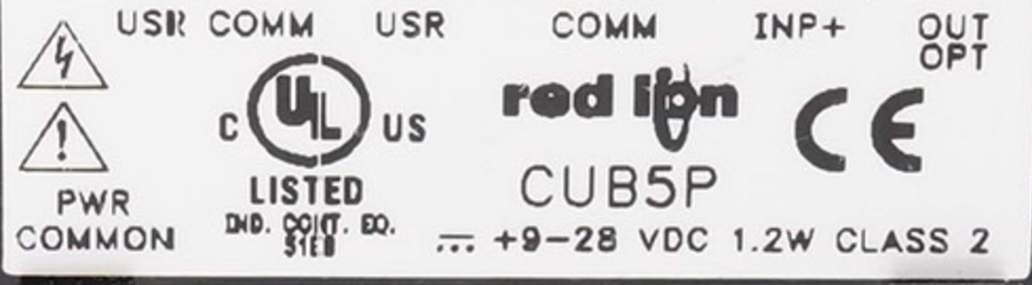 Red Lion Controls CUB5 Electronic Dual Counter / Rate Indicator Module