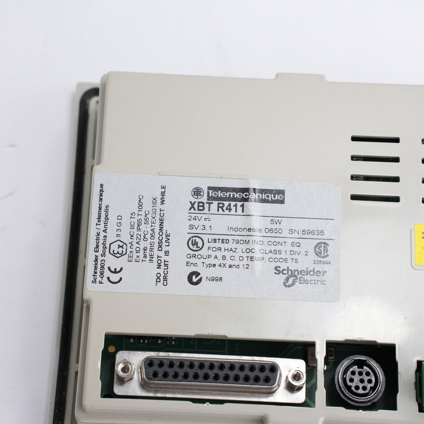 Schneider Electric XBT-R411 Magelis LCD HMI Panel