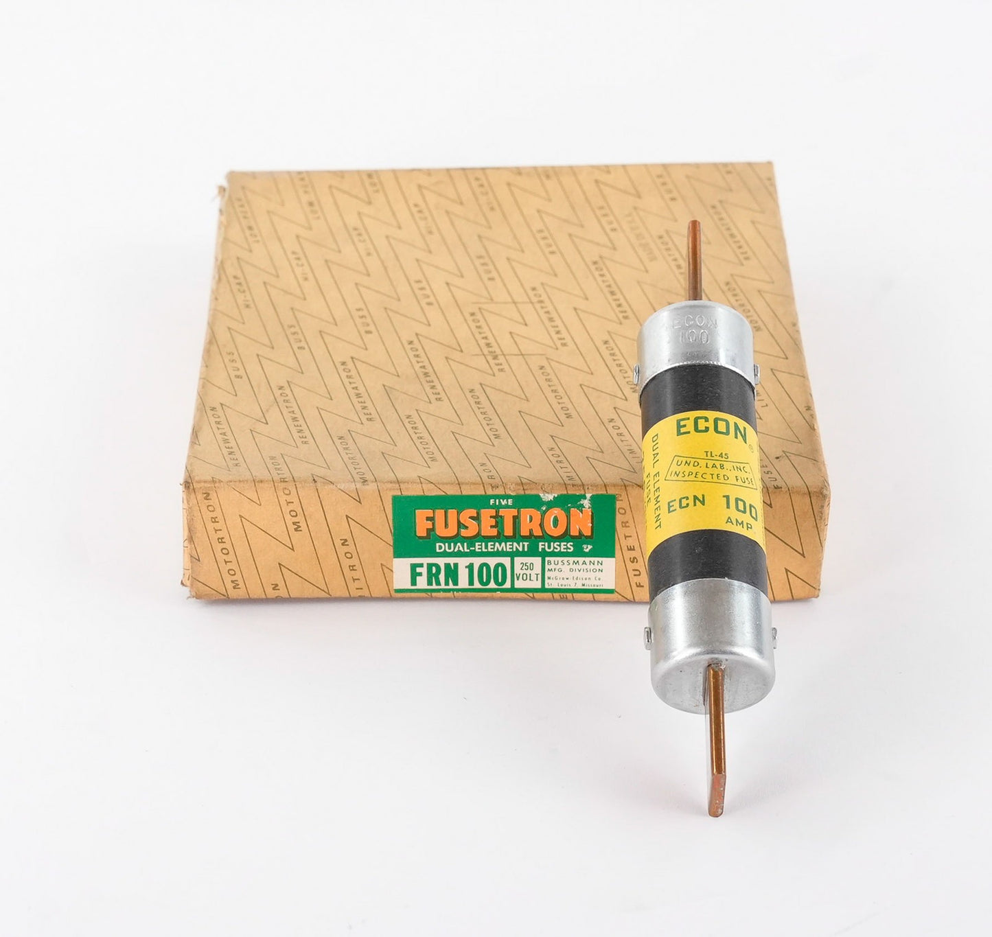 ECON ECN 100 Dual Element Fuse 100A - Open Box