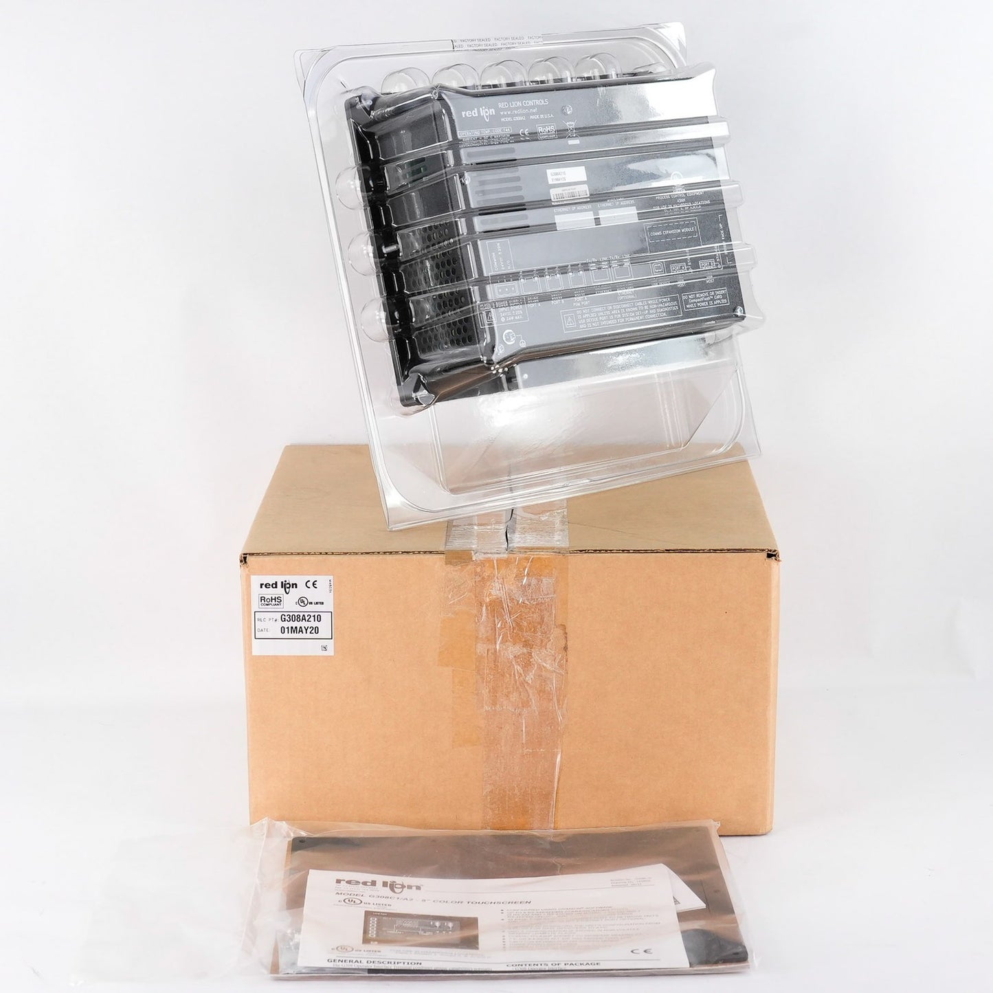 Red Lion Controls G308A210 G3 HMI Display Panel G308A2 - Open Box