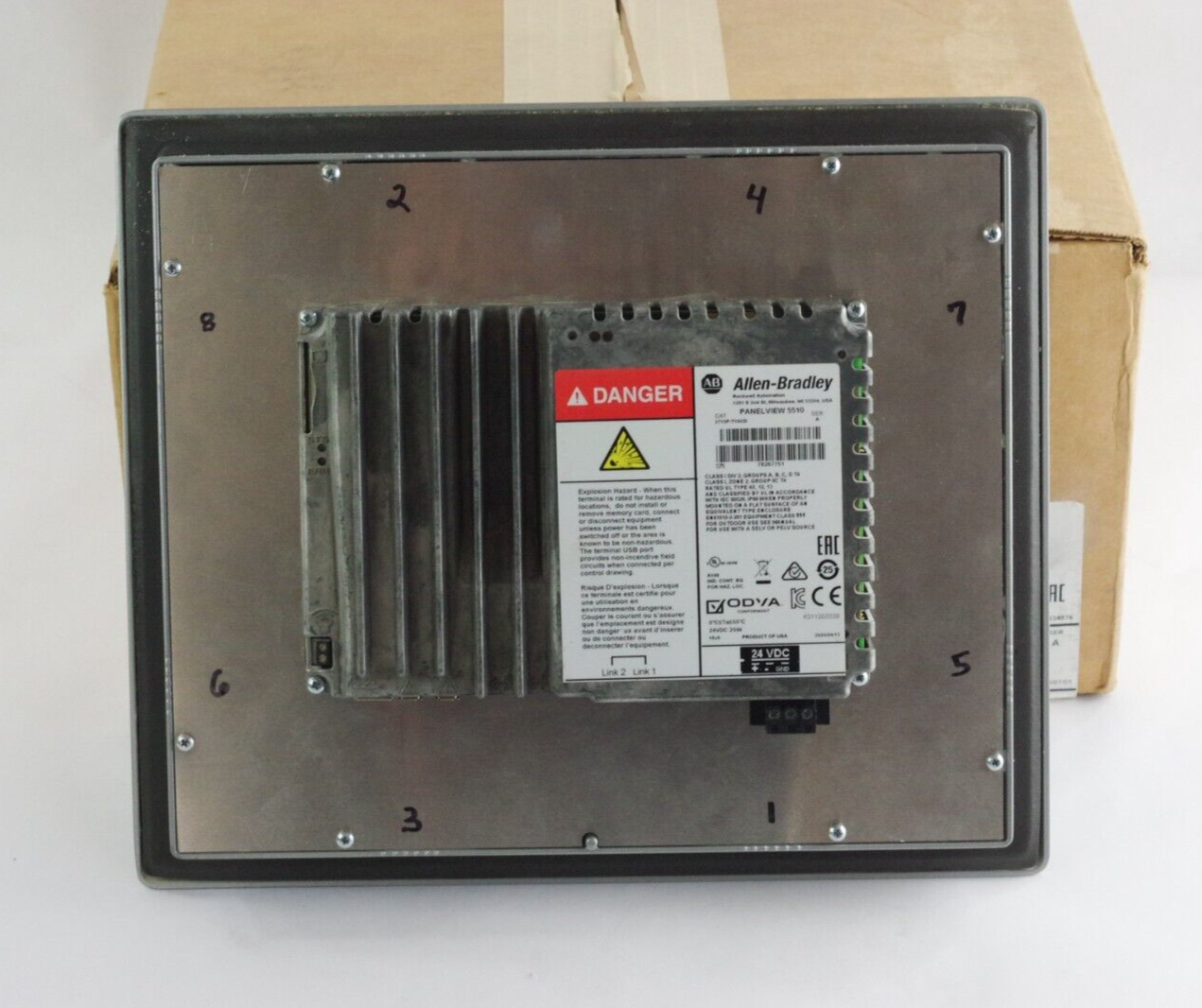 Allen Bradley 2715P-T10CD Ser A Panelview 5510 - Refurbished + Box