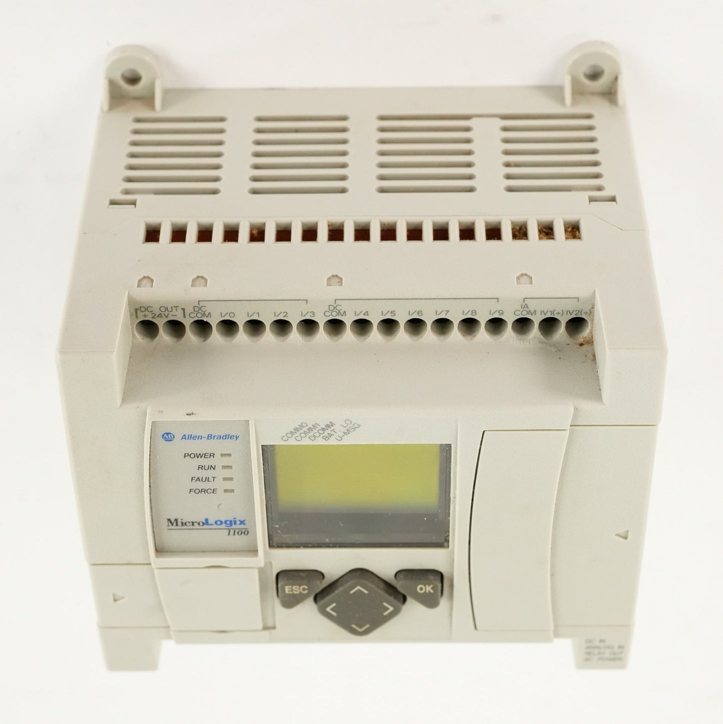 Allen Bradley 1763-L16BWA /A Rev C MicroLogix 1100 PLC Controller 1763L16BWA