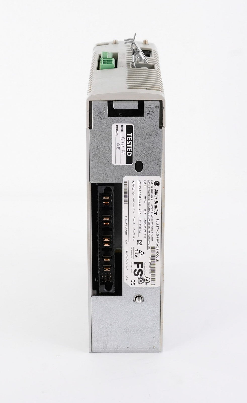 Allen Bradley 2094-BM02-S /C Kinetix 6000 Axis Module 3-Phase 2094BM02S