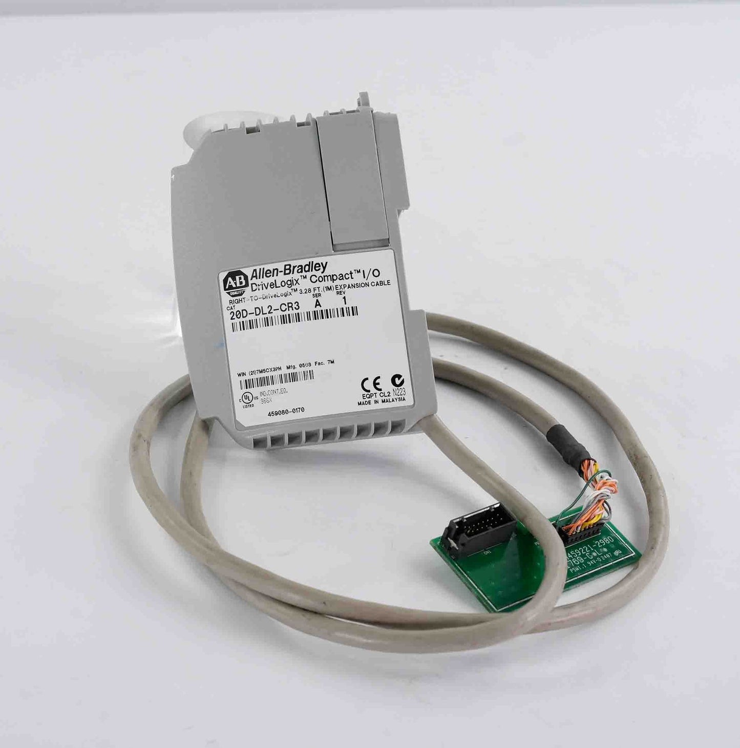 Allen Bradley 20D-DL2-CR3 /A DriveLogix Compact I/O Expansion Cable 20DDL2CR3