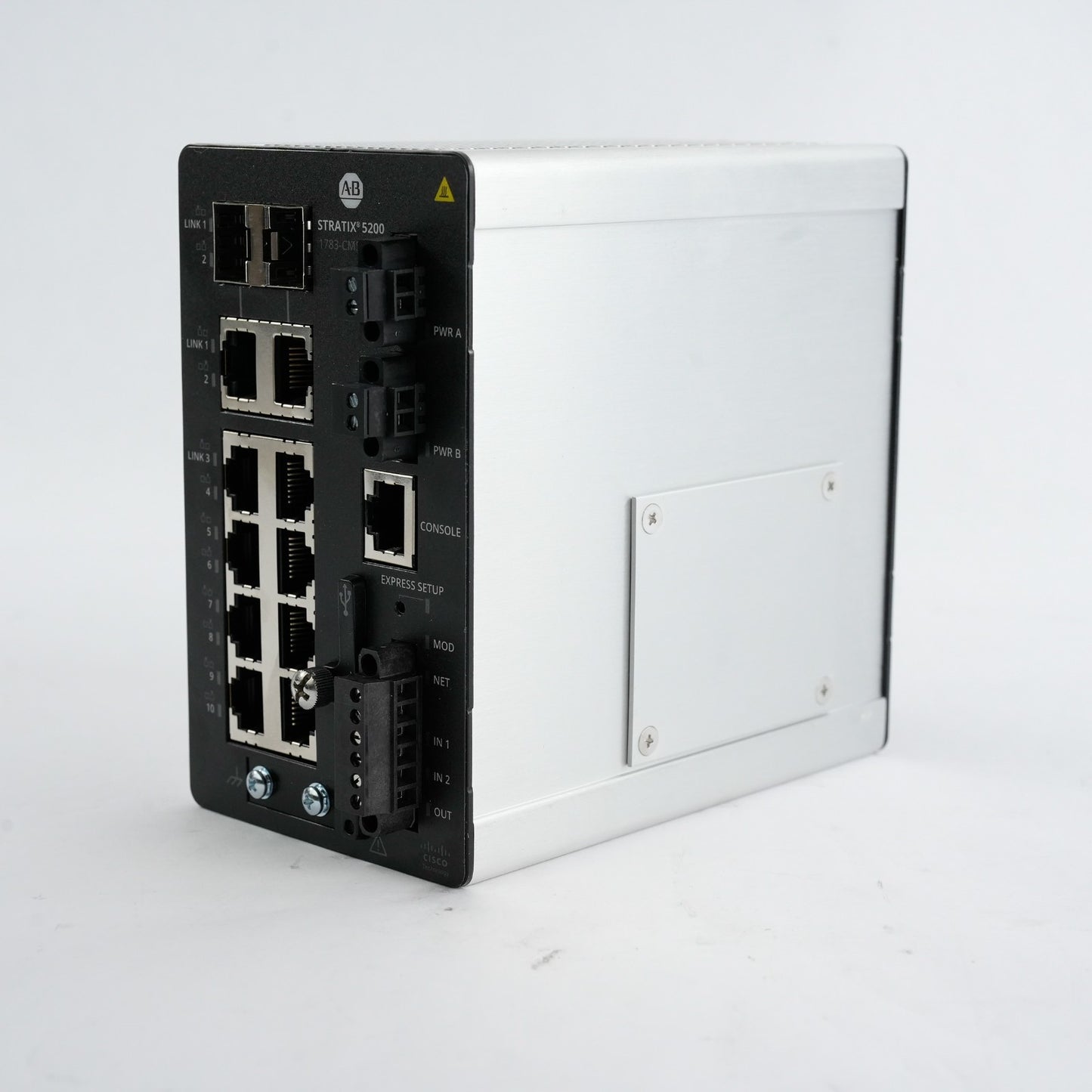 Allen Bradley 1783-CMS10DP /A Stratix 5200 10-Port Managed Switch - Open Box