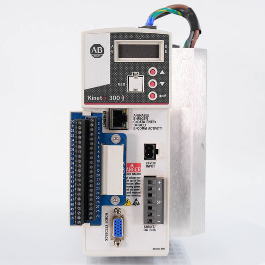 Allen Bradley 2097-V34PR6 Ser A Kinetix 300 Servo Drive + 2097-F2 Filter 480V 2A