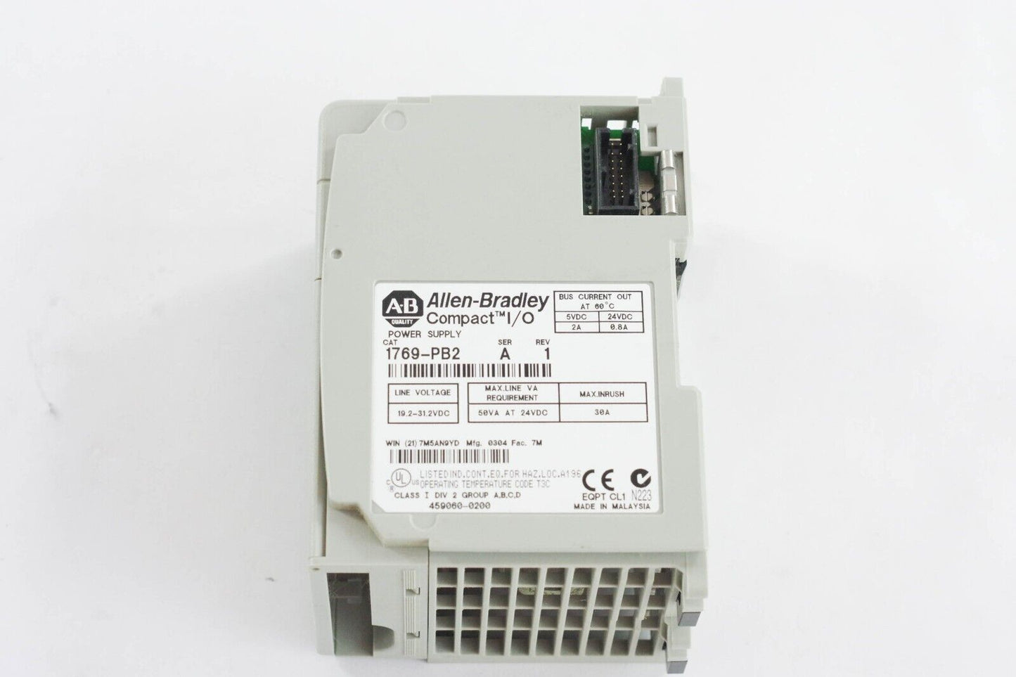 Allen-Bradley 1769-PB2 Power Supply Module Ser A