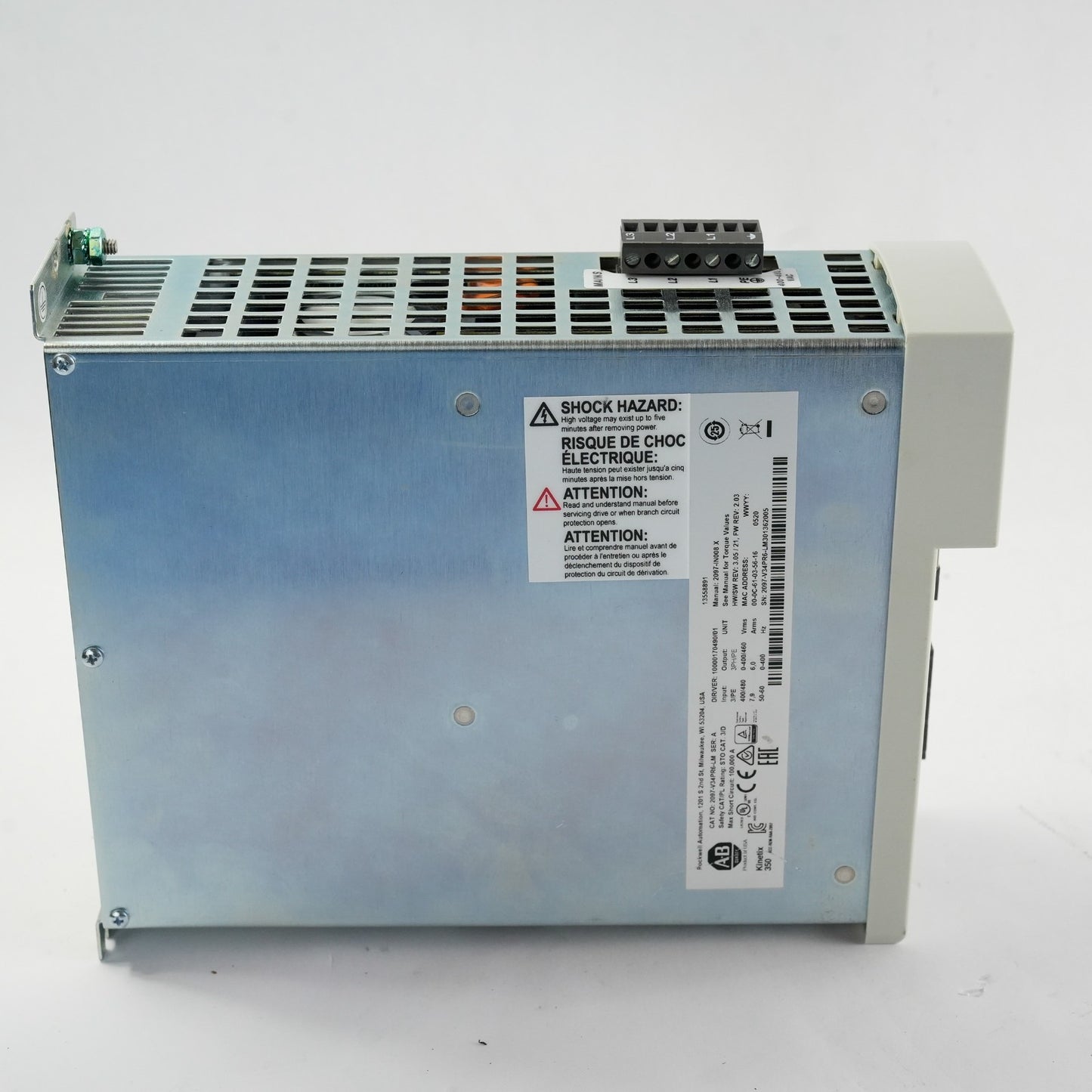 Allen Bradley 2097-V34PR6-LM /A Kinetix 350 Servo Drive + 1 Year Warranty