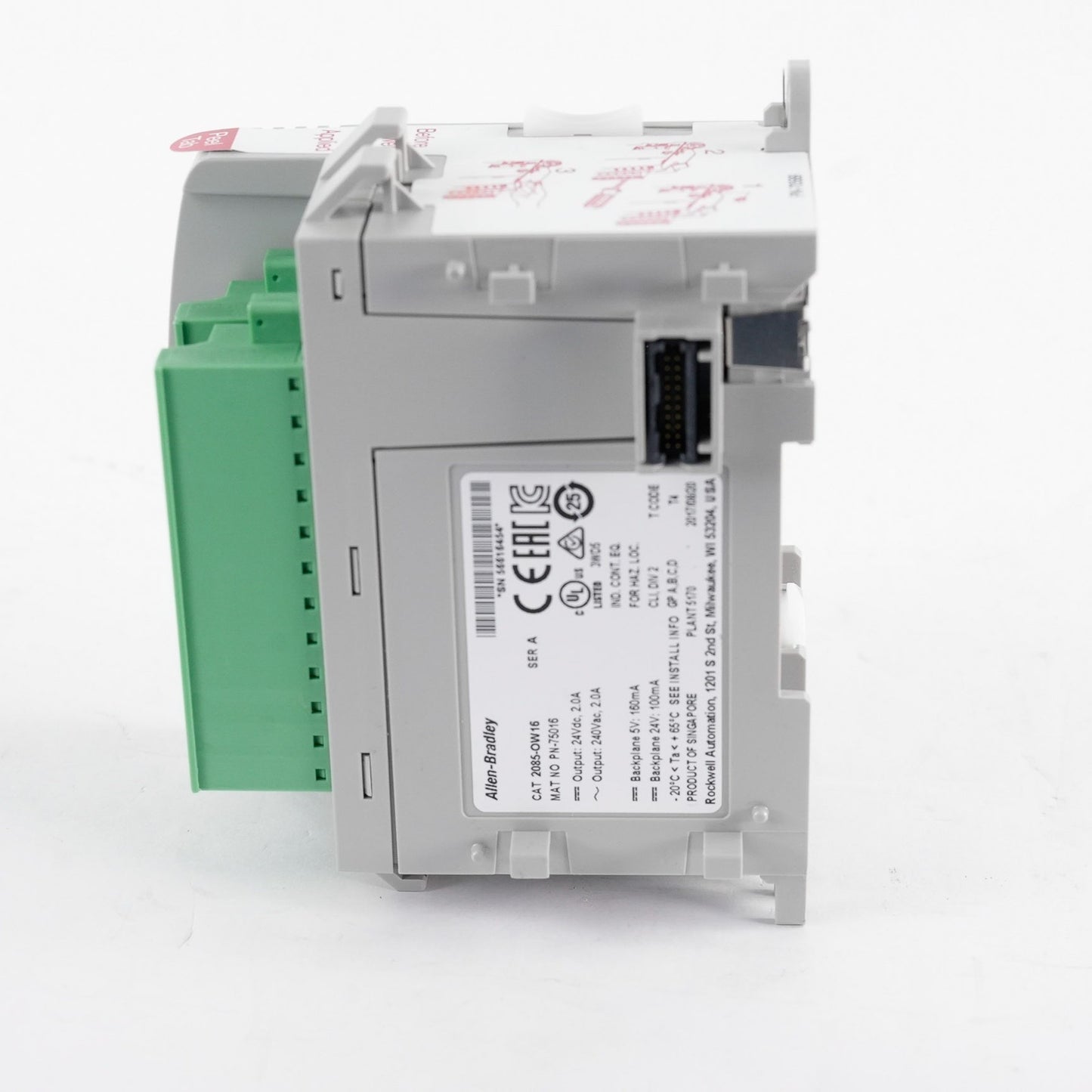 Allen Bradley 2085-OW16 /A Micro 800 16-Pt Output Module 2085OW16 - Open Box