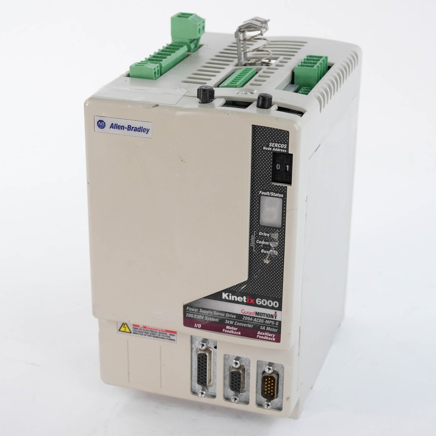 Allen Bradley 2094-AC05-MP5-S Kinetix 6000 IAM 230V 3PH 3kW (Plastics Damage)