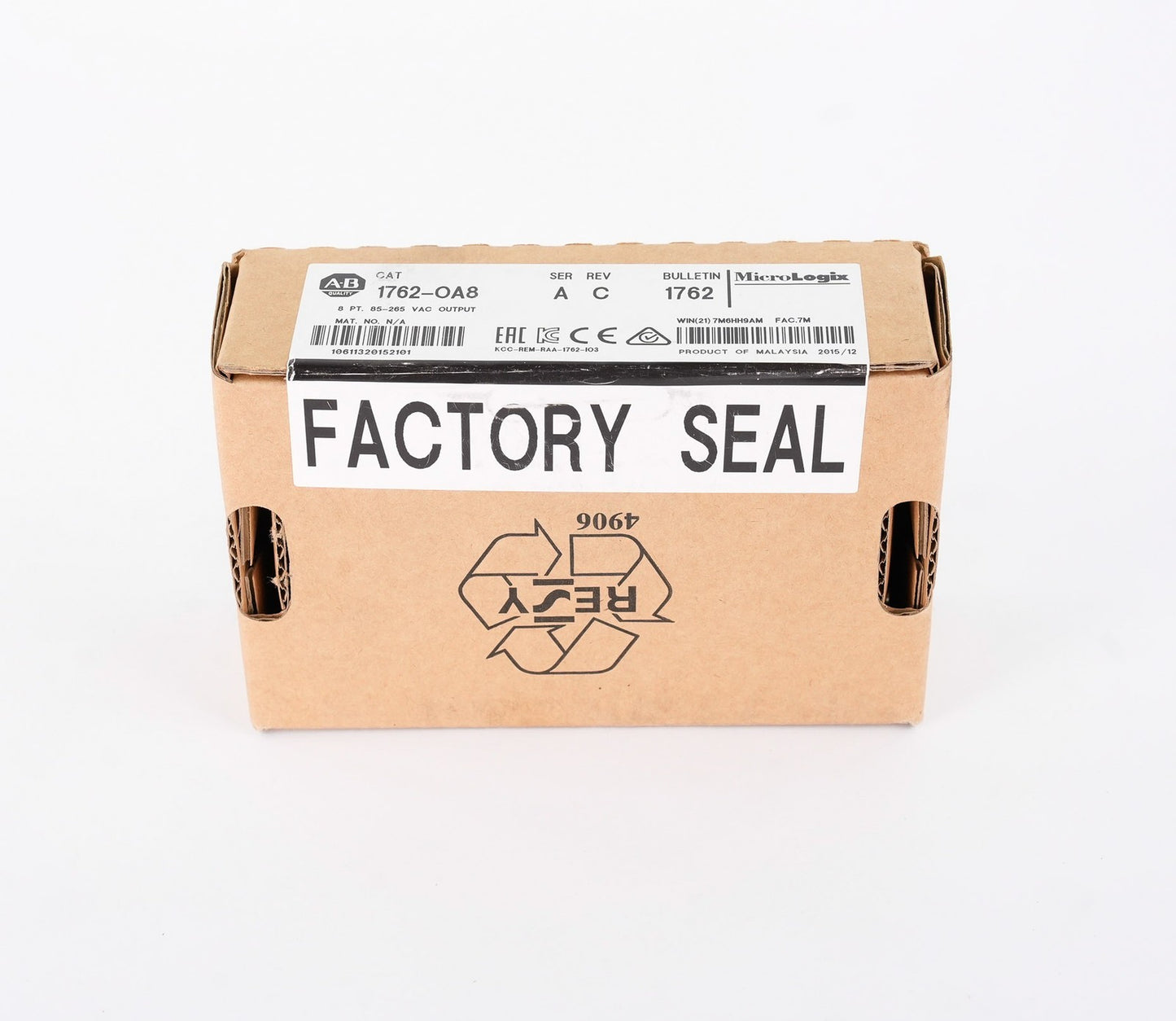 Allen Bradley 1762-OA8 /A MicroLogix 8 Point Output Module - Sealed Surplus